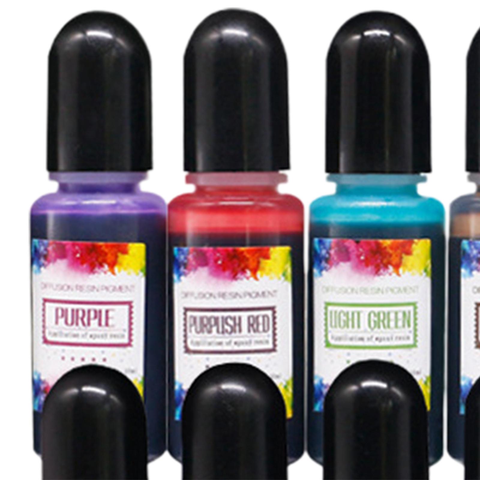 Resin Dye Alcohol - 24 Peças de Tintas Alcoólicas Concentradas