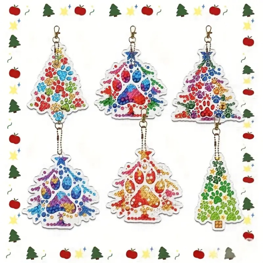 Resin Craft For Beginners - Conjunto de 6 Peças: Chaveiro de