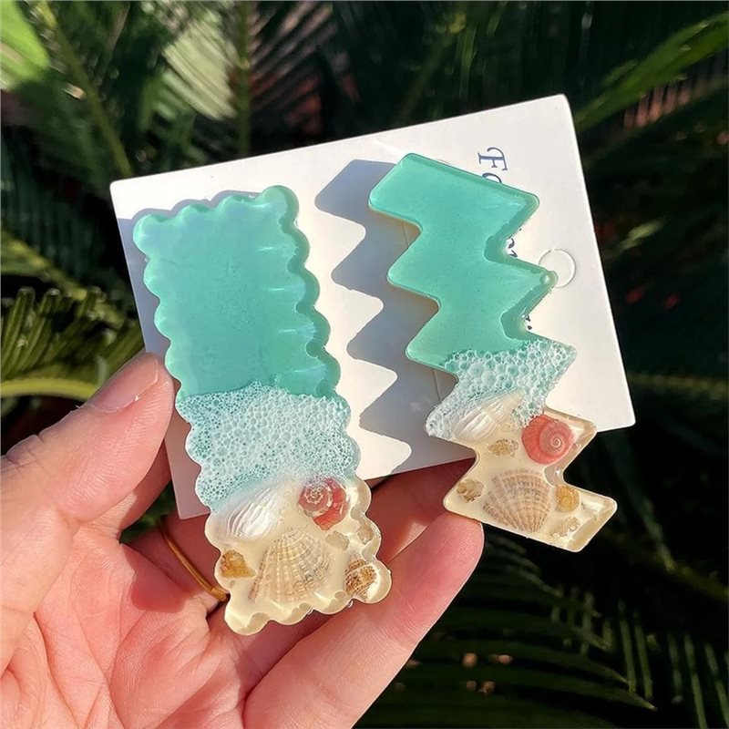 Epoxy Uv Resin Kit - Moldes de silicone ABMH para presilhas