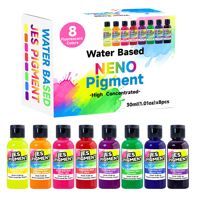 Resin Pigment Set - Conjunto de 8 cores de pigmento