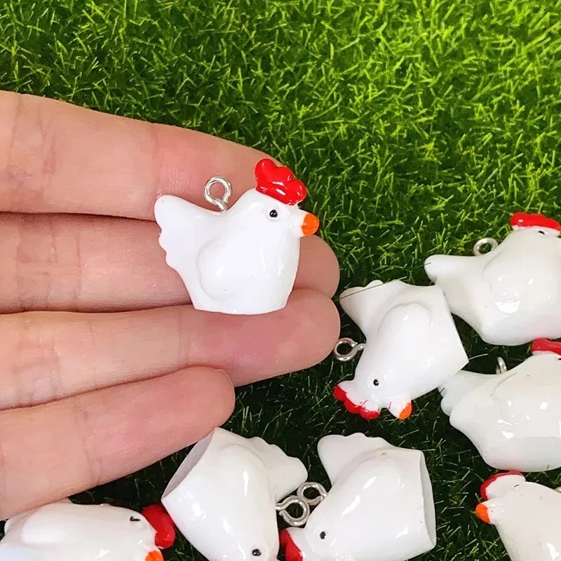 Resin Crafts Diy - 10 Peças de Pingentes de Resina
