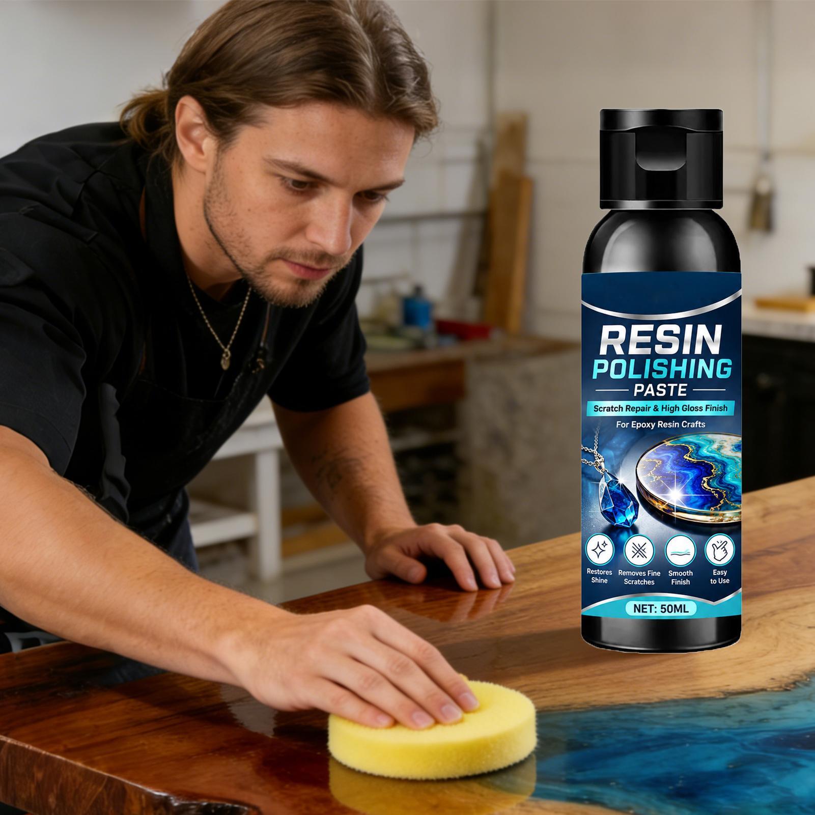 Resin Craft Workshop - Pasta de polimento de resina 50ml,