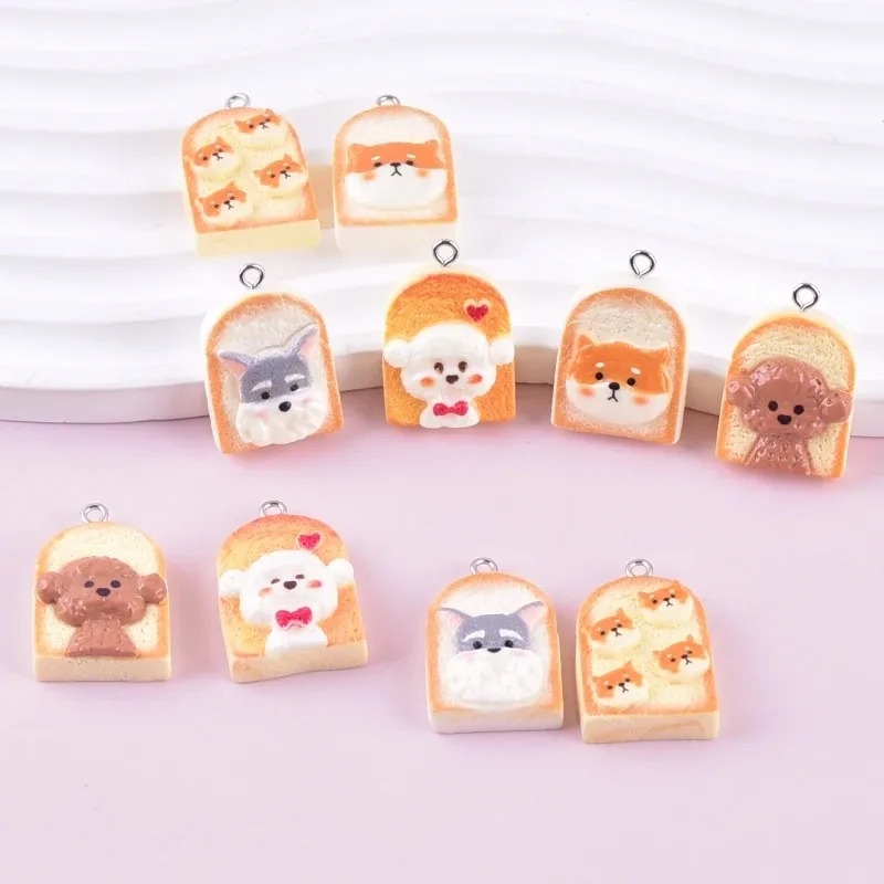 Resin Craft Supplies - 10 Peças de Pingentes de Resina