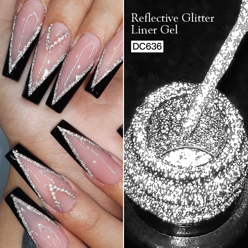 Resin Glitter Pack - Conjunto de Esmalte em Gel Reflexivo