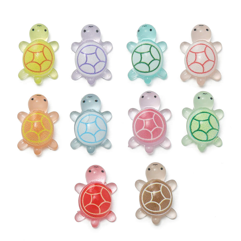 Resin Crafts Diy - 10 pçs/lote mini resina tartarugas marinhas
