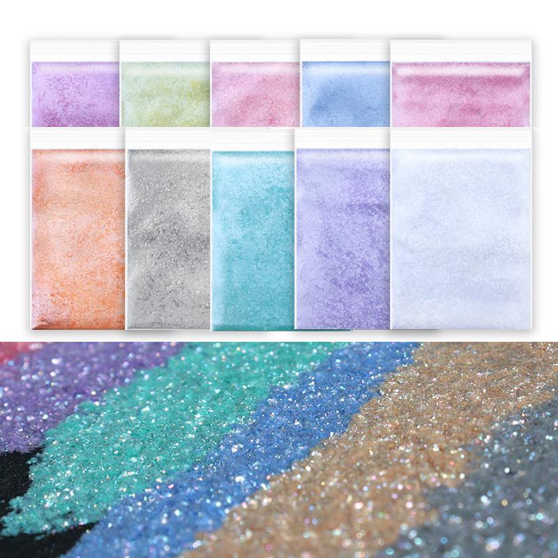 Resin Pigment Set - Espumante Mica Pó Pigmento Corante, Pérola