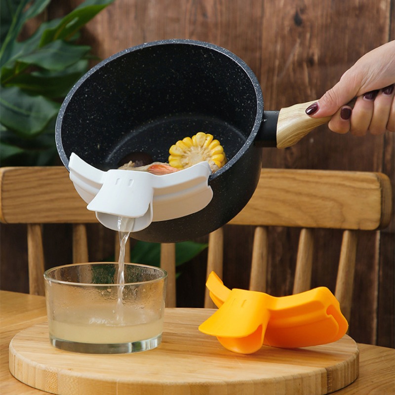 Mixing Cup Silicone - Side Drenagem Silicone Bico, Anti-Derramamento Bonito