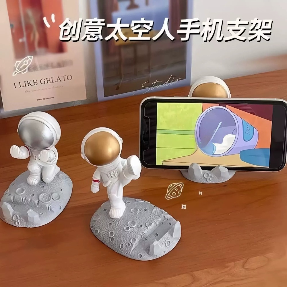 Crafting Resin - Suporte de Telefone Exclusivo Astronauta: Boneco