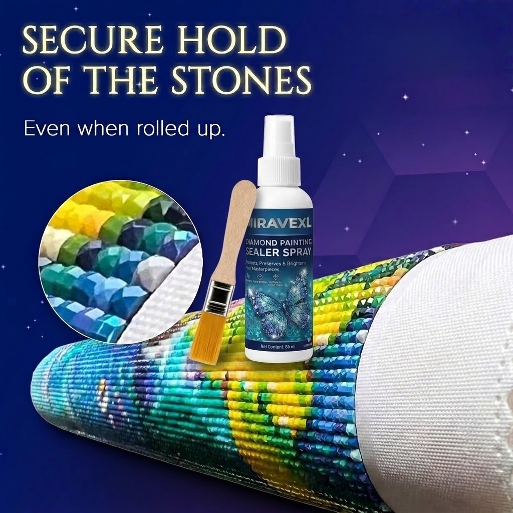 Resin Glitter Pack - Kit Profissional de Spray e Pincel