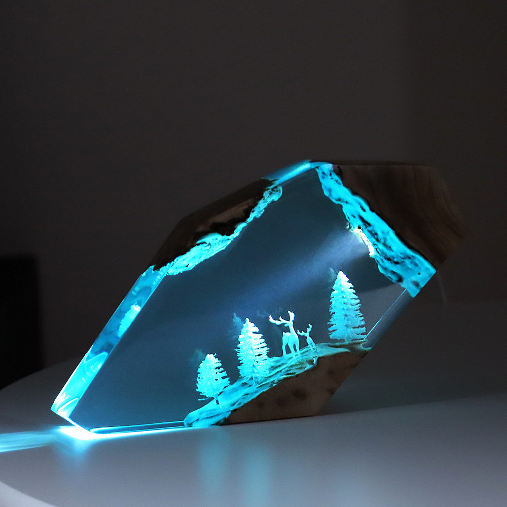 Crafting Resin - Arte de Mesa Fada da Floresta