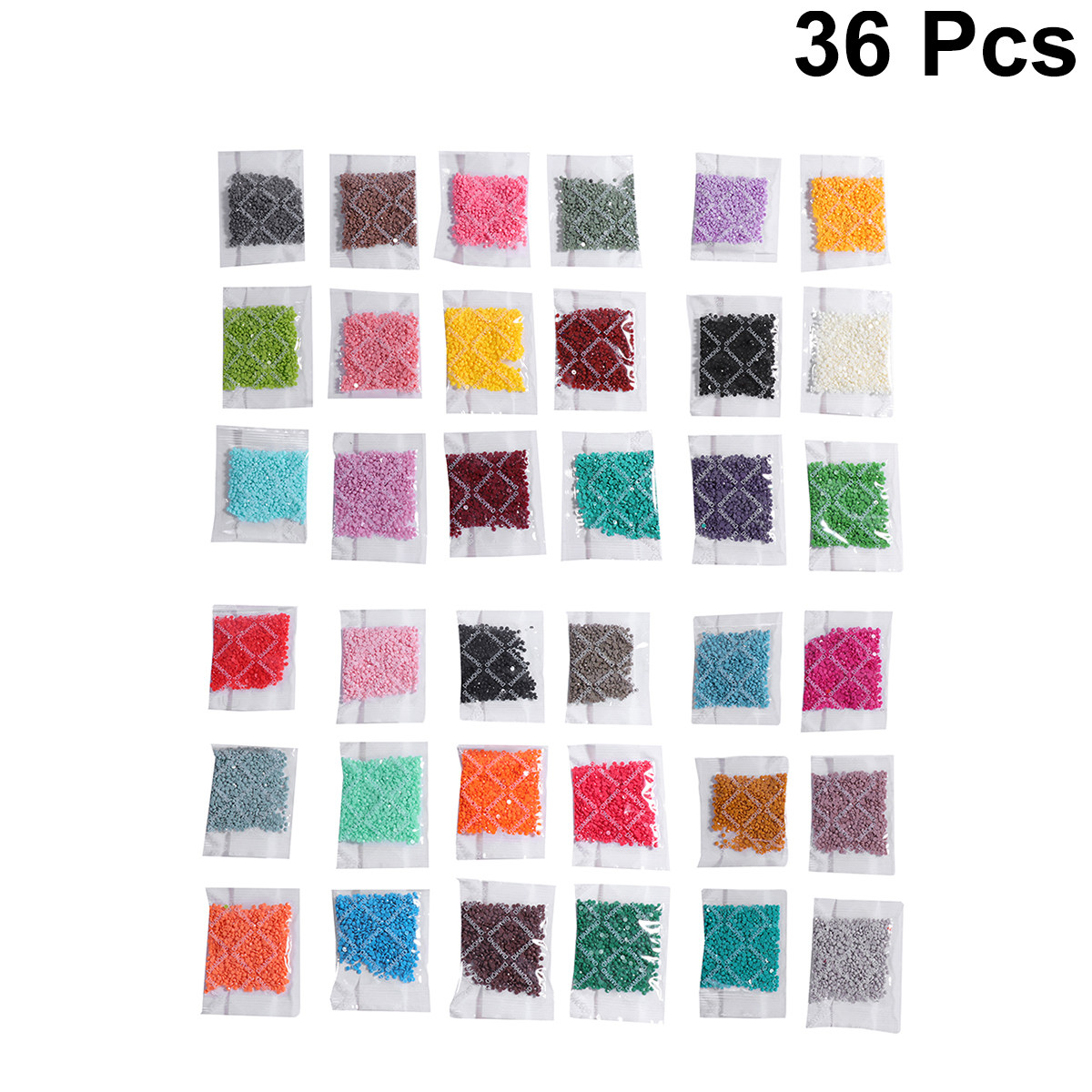 Resin Craft Kit - Conjunto de 36 peças de strass