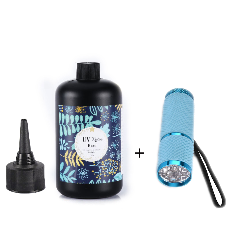Epoxy Uv Resin Kit - UV Resina Epóxi Light Set, Lâmpada