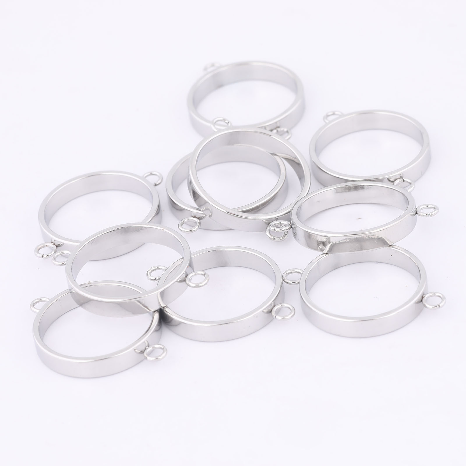 10 pçs de aço inoxidável 14mm  - Resin Craft Projects avaliação e preço