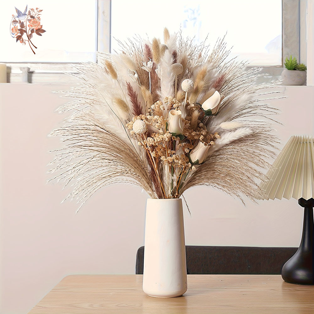 80 Peças de Flores Artificiais - Dried Flower Bulk avaliação e preço