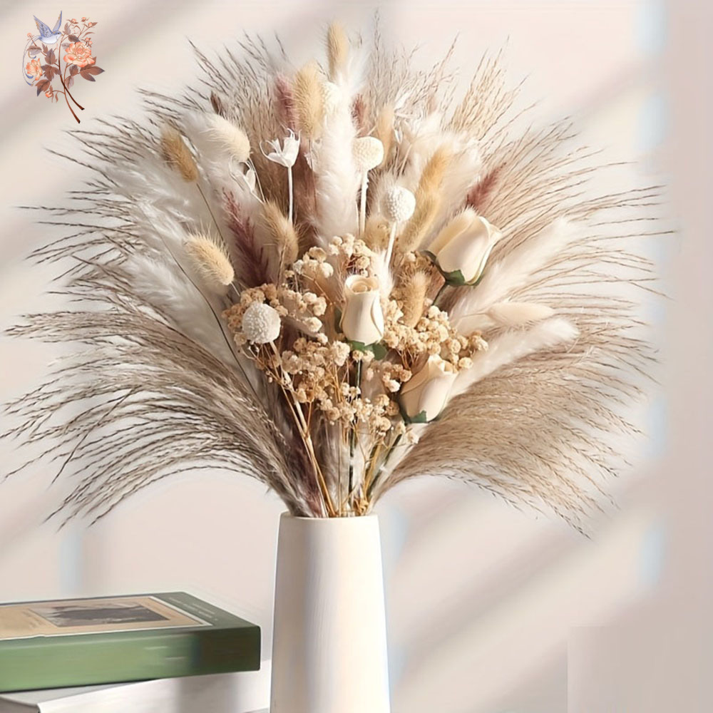 80 Peças de Flores Artificiais - Dried Flower Bulk avaliação e preço