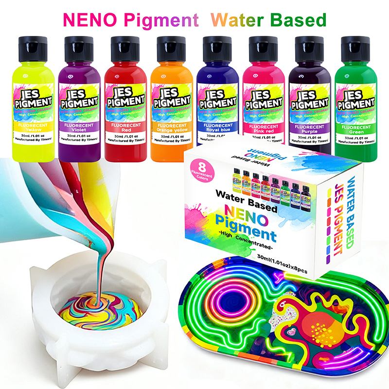 Conjunto de 8 cores de pigment - Resin Pigment Set avaliação e preço