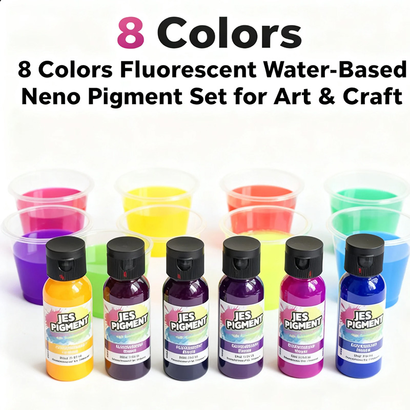 Conjunto de 8 cores de pigment - Resin Pigment Set avaliação e preço