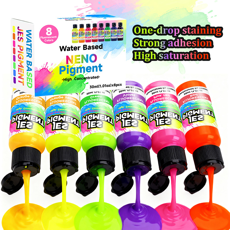 Conjunto de 8 cores de pigment - Resin Pigment Set avaliação e preço