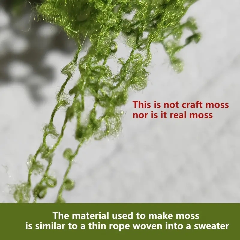 Cerca de 20g plantas verdes ar - Terrarium Moss Art avaliação e preço