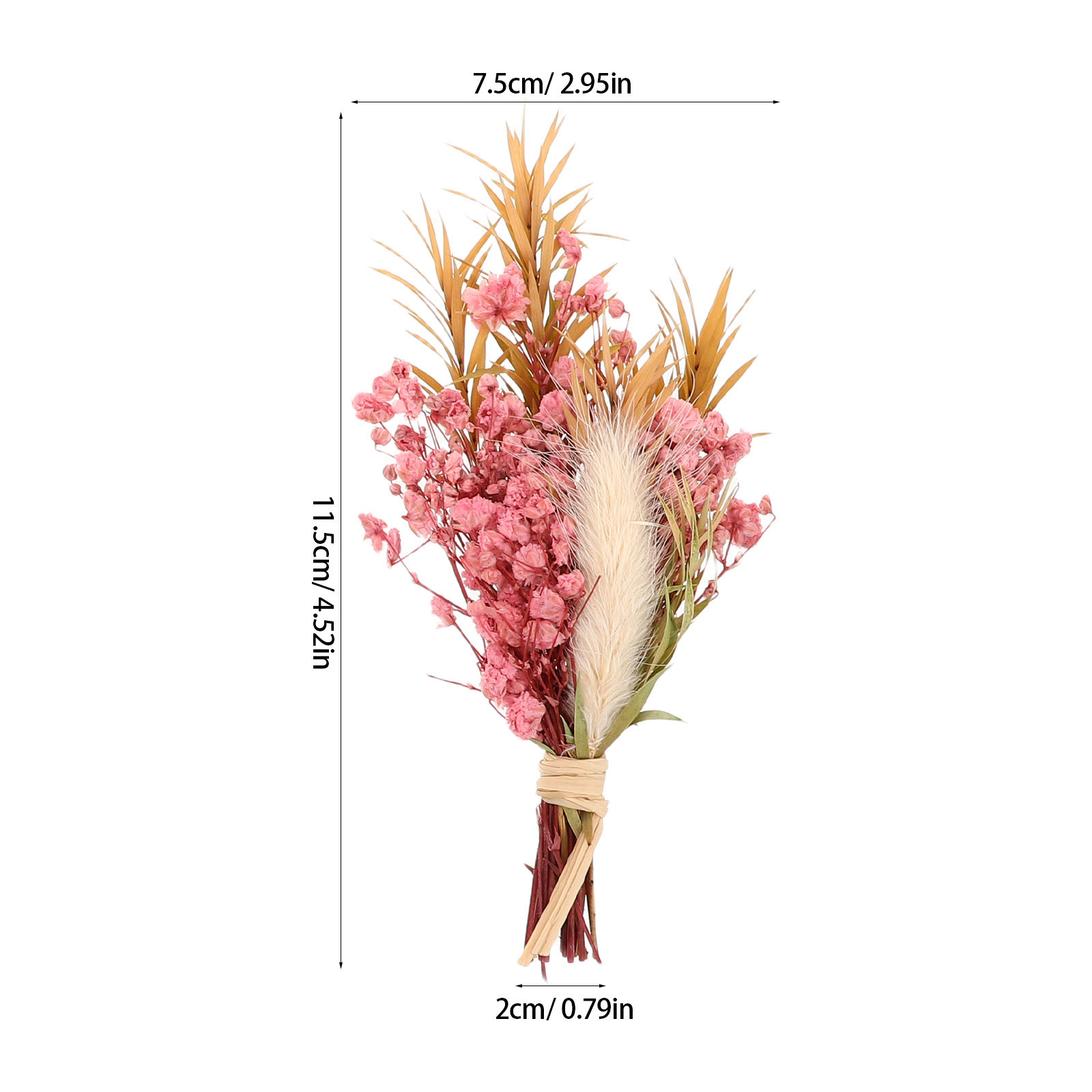 Conjunto de 3 Peças de Buquê F - Dried Flower Bulk avaliação e preço