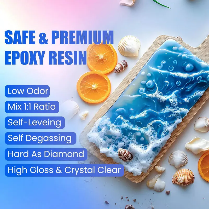 Kit de Resina Epóxi de Fácil M - Epoxy Uv Resin Kit avaliação e preço