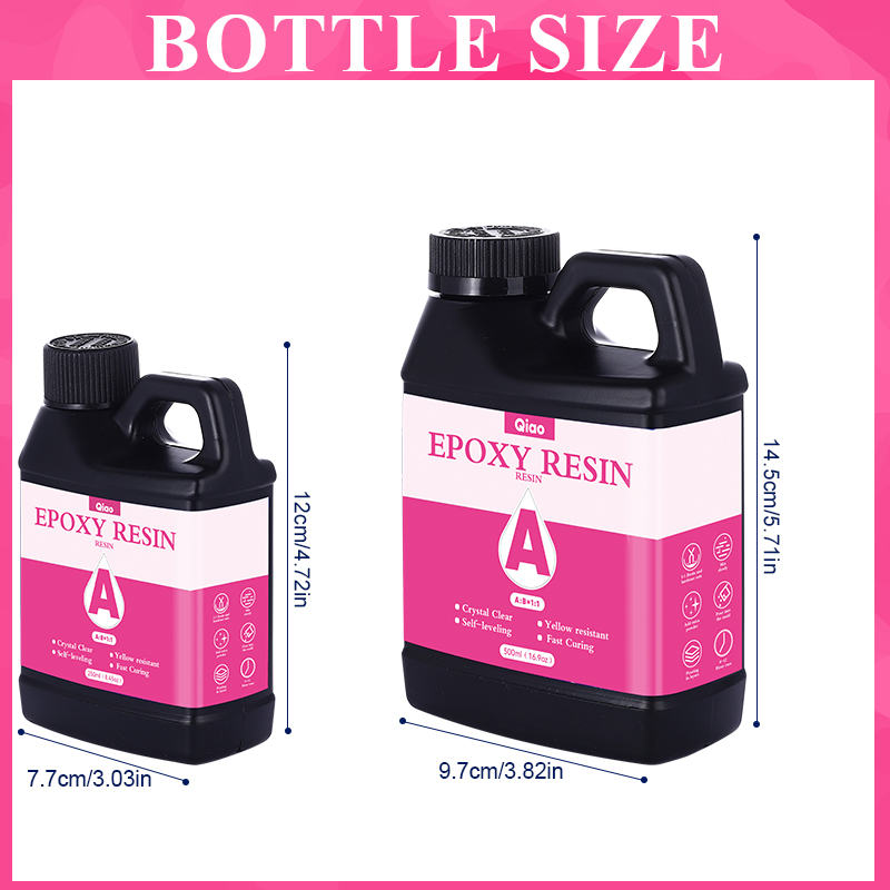 Kit de Resina Epóxi Cristalina - Epoxy Uv Resin Kit avaliação e preço