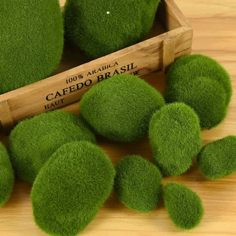 10 pçs simulação musgo pedra a - Terrarium Moss Art avaliação e preço