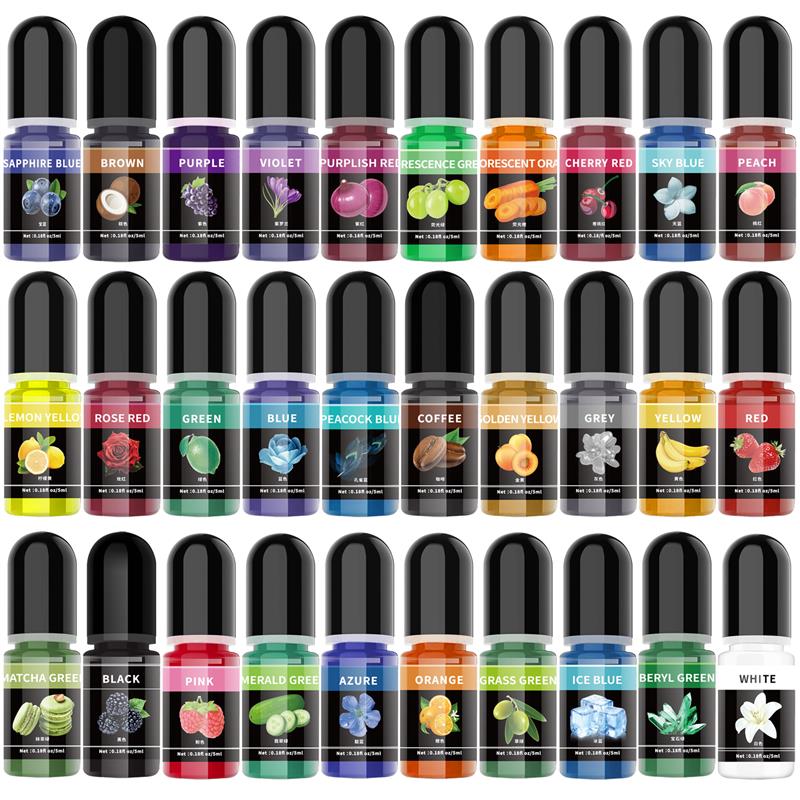 5ml/garrafa pigmento de resina - Epoxy Uv Resin Kit avaliação e preço