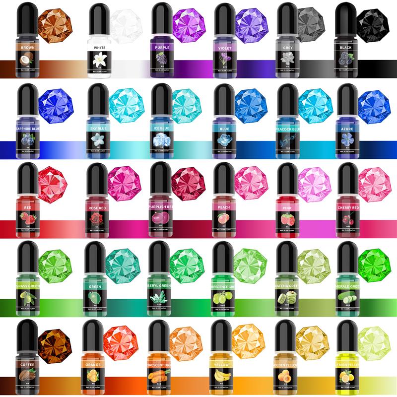 5ml/garrafa pigmento de resina - Epoxy Uv Resin Kit avaliação e preço
