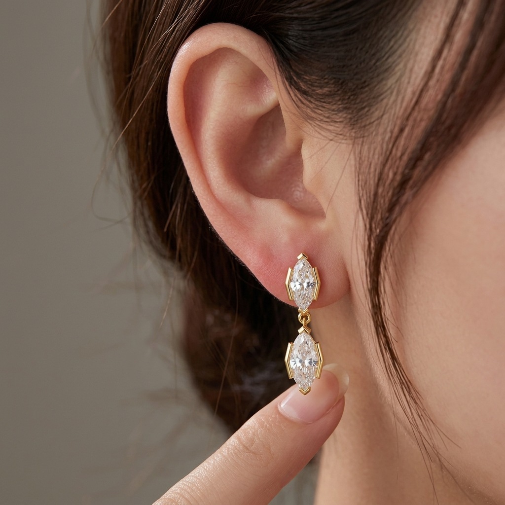 Colar com Pingente de Moissani - Bezels Set Pendant avaliação e preço