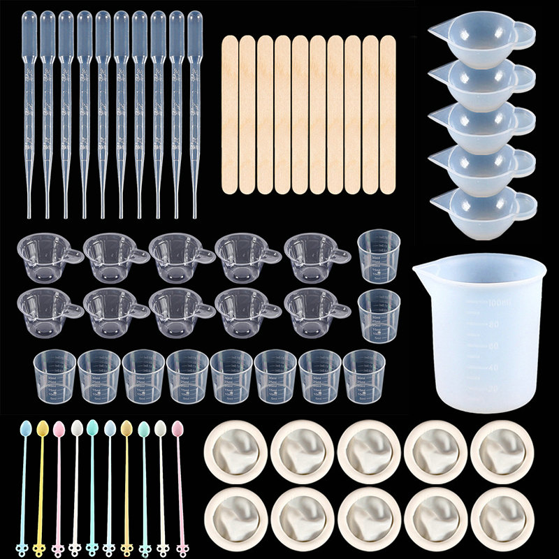 Kit de ferramentas de resina e - Mixing Cup Silicone avaliação e preço