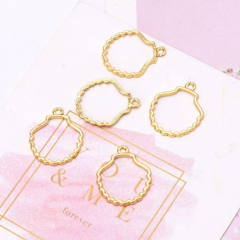 5 peças para concha branco oco - Bezels Set Pendant avaliação e preço