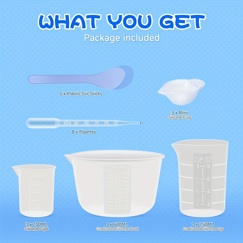 Copos de Medição de Silicone p - Mixing Cup Silicone avaliação e preço