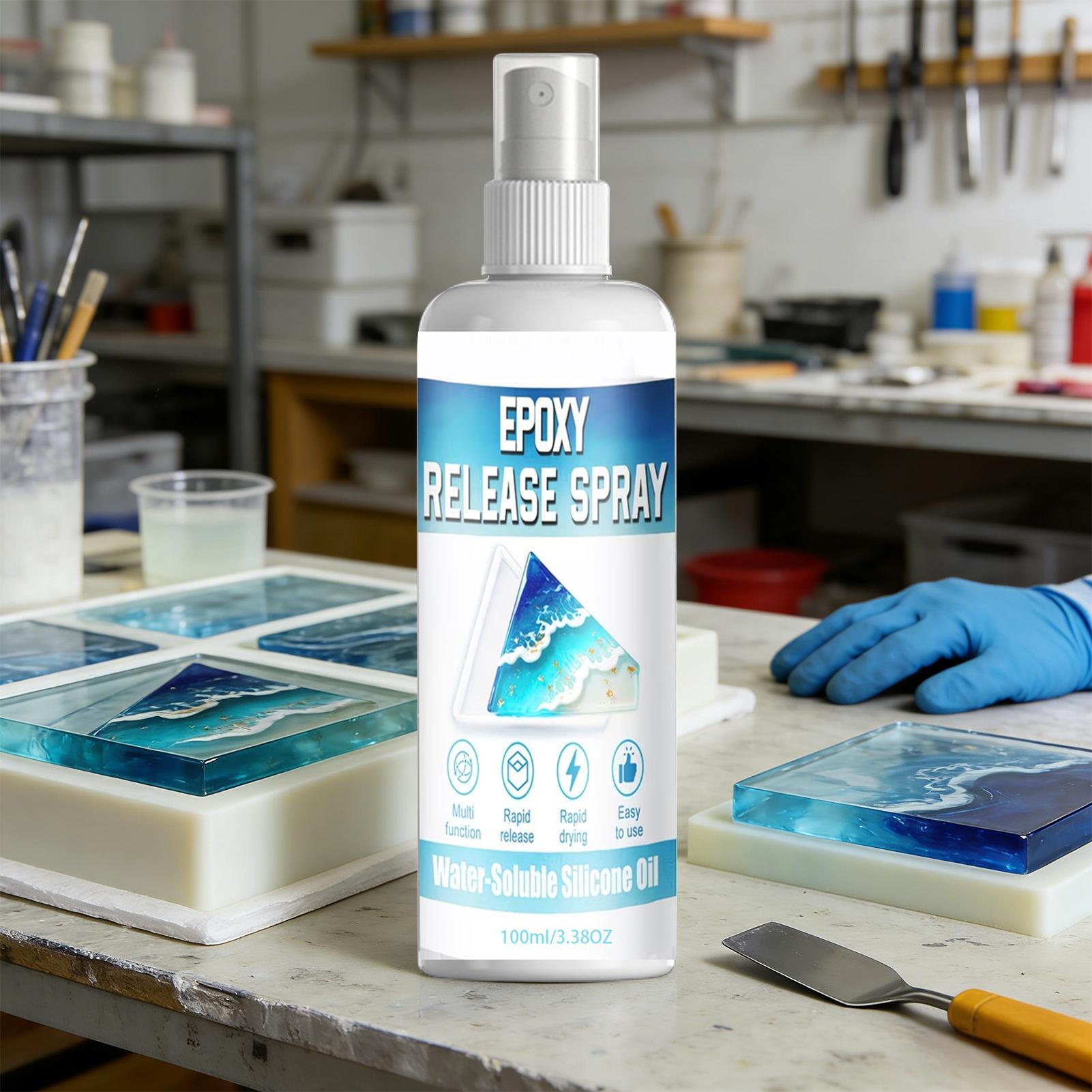 Spray Desmoldante 100ml: Lubri - Resin Craft Workshop avaliação e preço