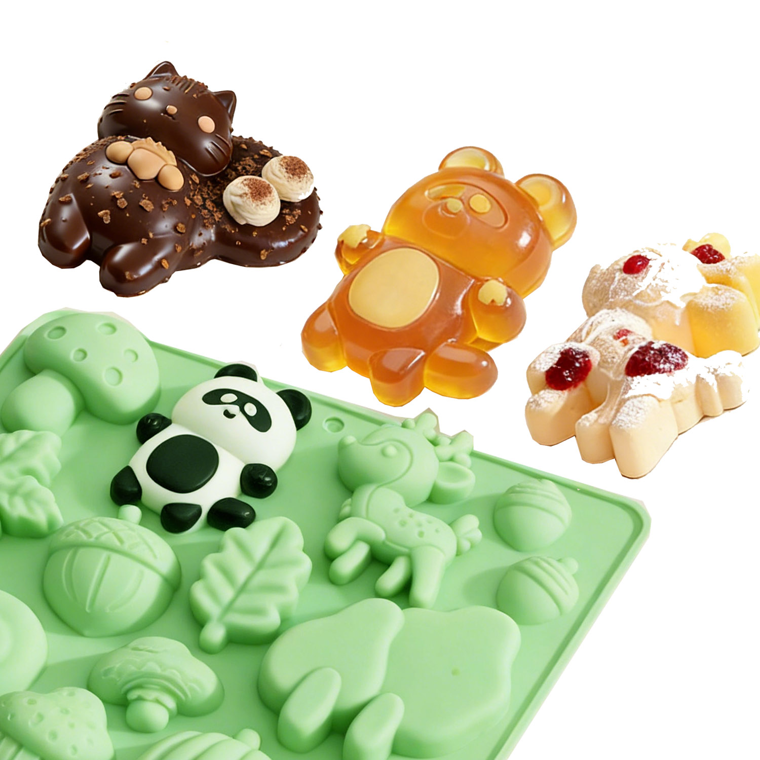 Forma de Silicone para Bolo em - Resin Craft Material avaliação e preço