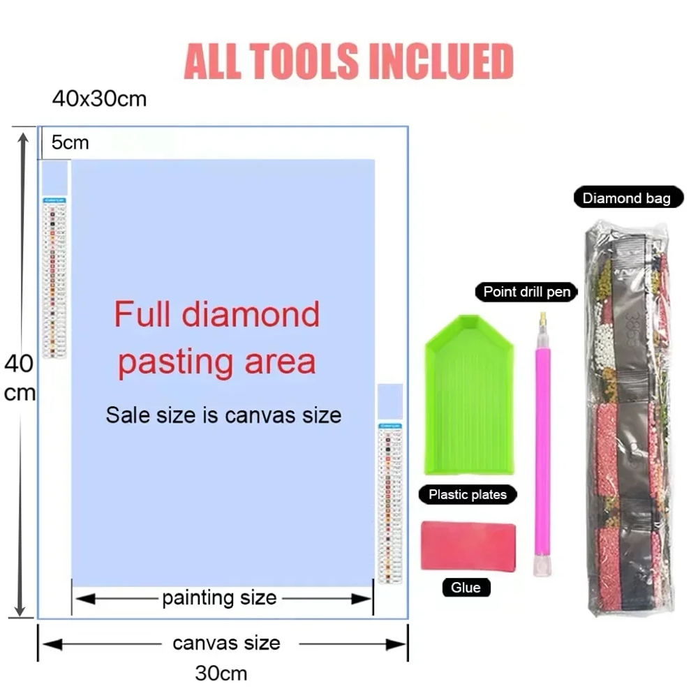 Conjunto de Pintura em Diamant - Resin Craft Kit avaliação e preço