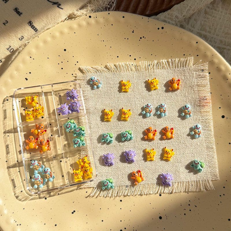 Acessórios de nail art Pokémon - Crafting Resin avaliação e preço