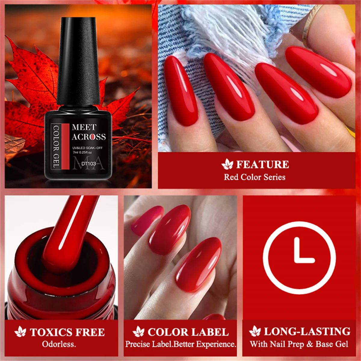 Conjunto de 8 Esmaltes em Gel  - Resin Glitter Pack avaliação e preço