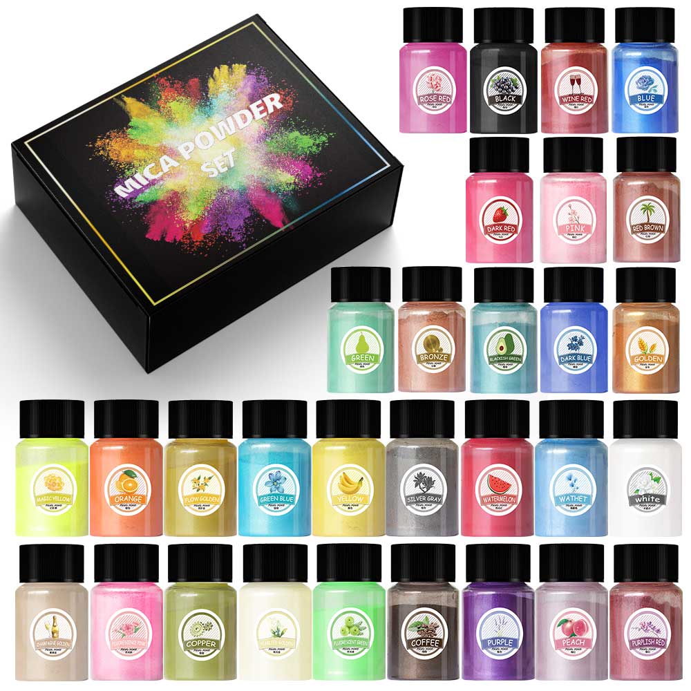 10ml Pérola Pó Epóxi Resina Pi - Resin Pigment Set avaliação e preço