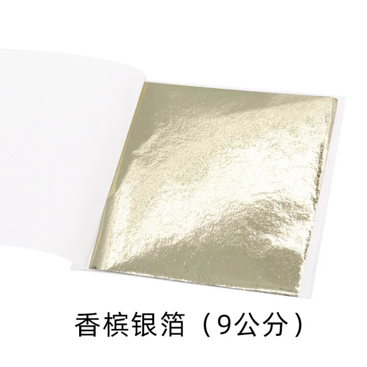 100 pçs 9cm embalados individu - Gold Foil Flakes avaliação e preço
