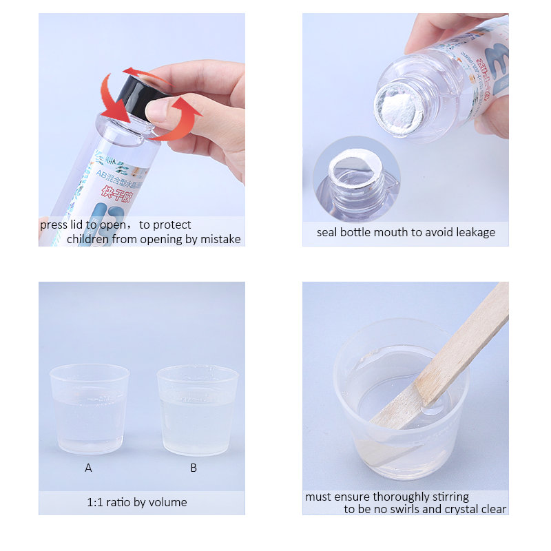 1:1 resina epóxi transparente  - Mixing Cup Silicone avaliação e preço