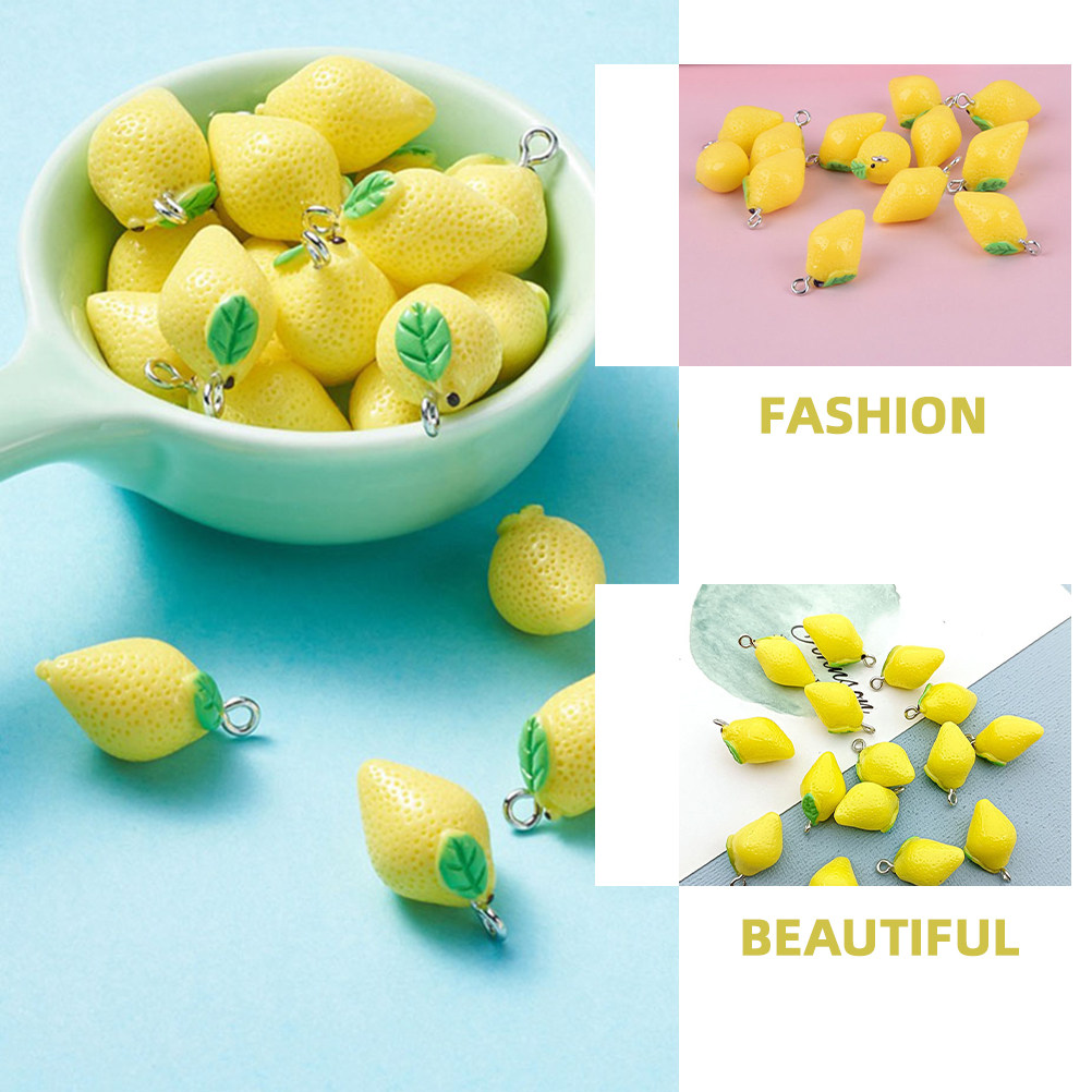 20 Peças de Pingentes de Resin - Resin Crafts Diy avaliação e preço