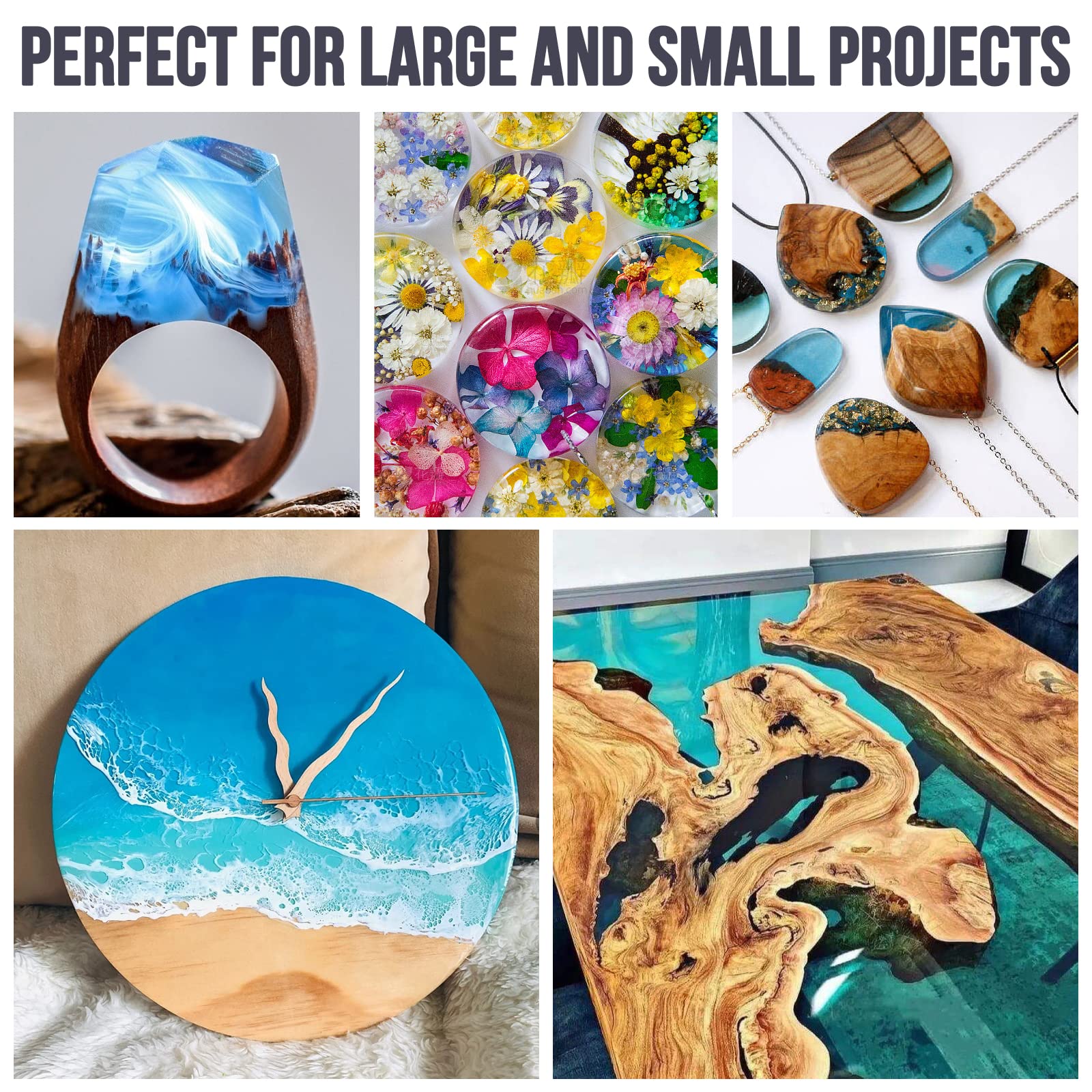 Conjunto de Kits de Resina Epó - Resin Craft For Beginners avaliação e preço