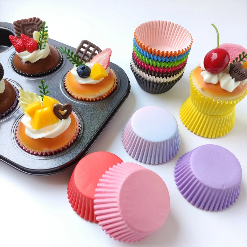 Muffin Wrappers Greaseproof e  - Mixing Cup Silicone avaliação e preço