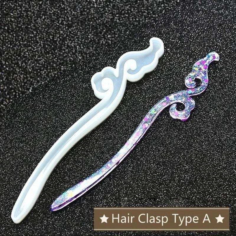 Novo transparente hairpin sili - Resin Craft Projects avaliação e preço