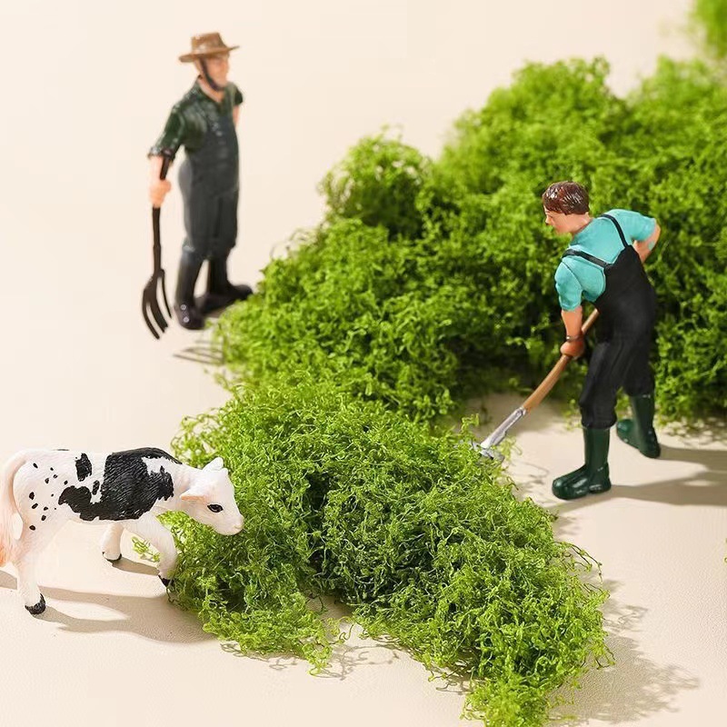 30/100g plantas verdes artific - Terrarium Moss Art avaliação e preço