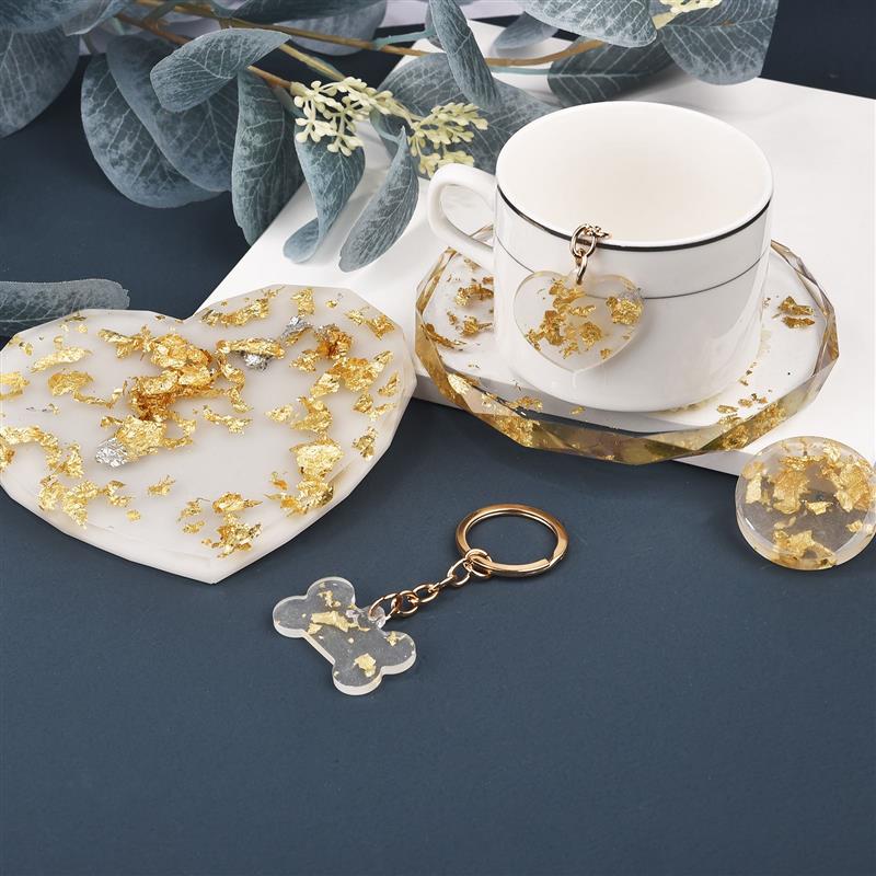Imitação de ouro Sliver Copper - Gold Foil Flakes avaliação e preço