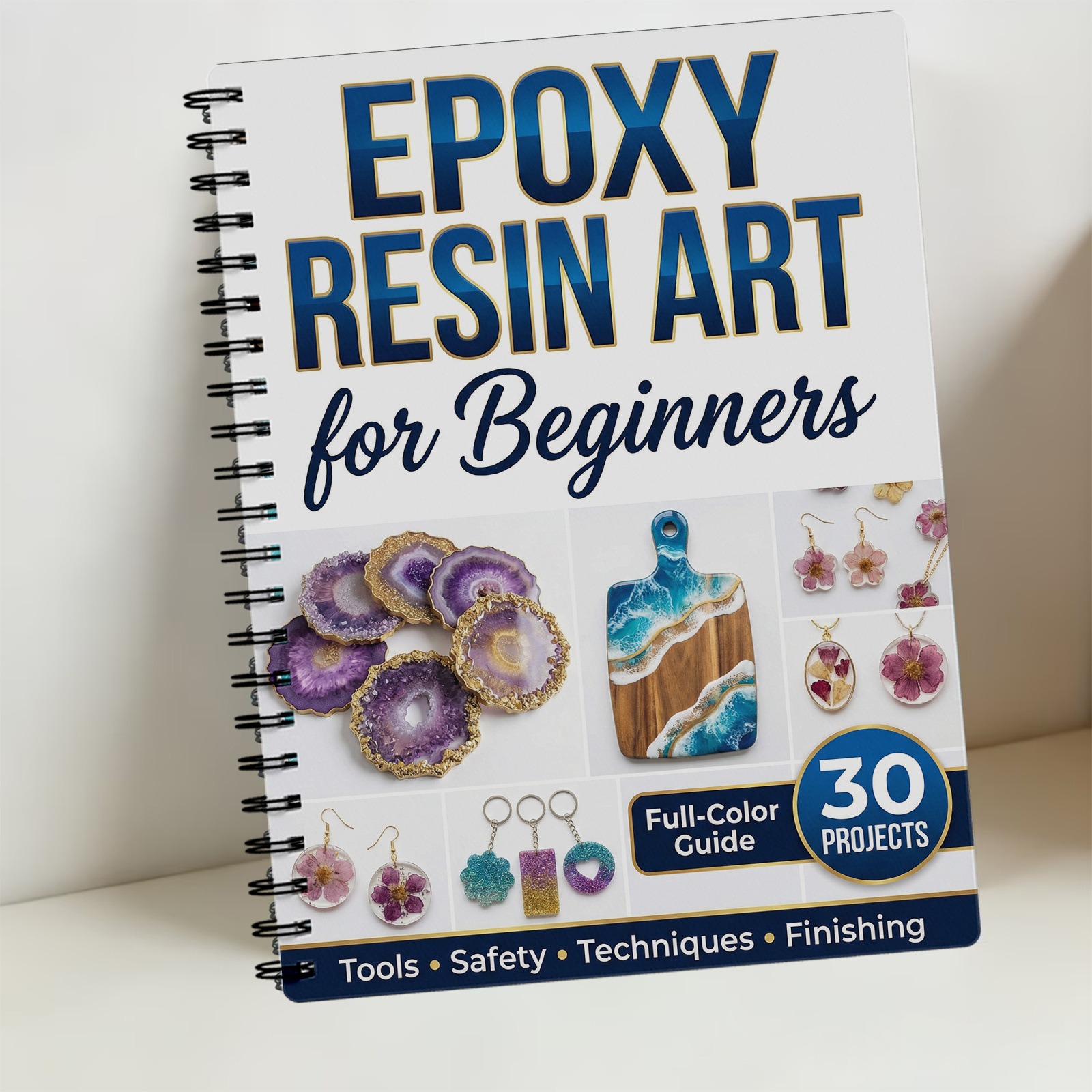 Guia de Arte em Resina Epóxi:  - Resin Craft For Beginners avaliação e preço
