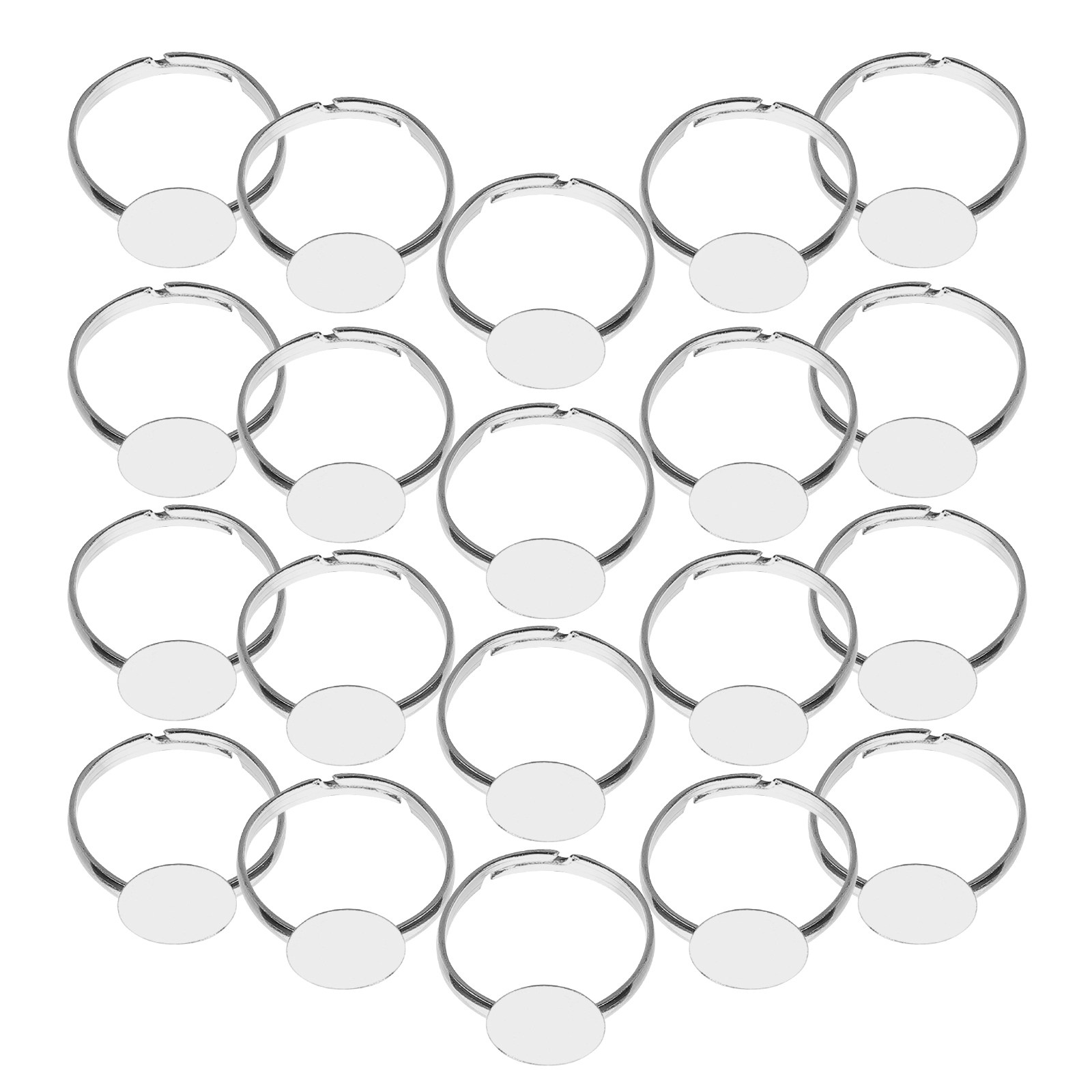 20 Peças de Bases de Anel Redo - Resin Crafts Diy avaliação e preço