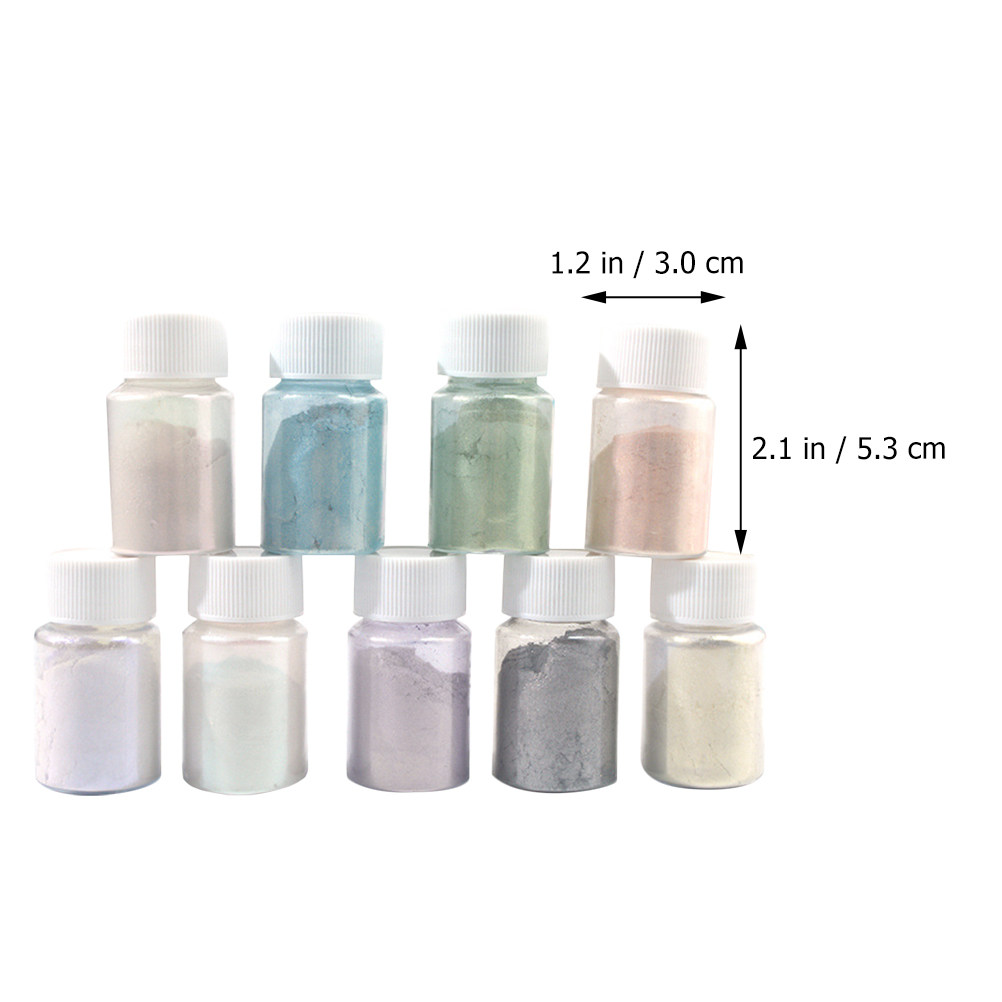 Conjunto de 9 Pó de Pigmento M - Resin Pigment Set avaliação e preço
